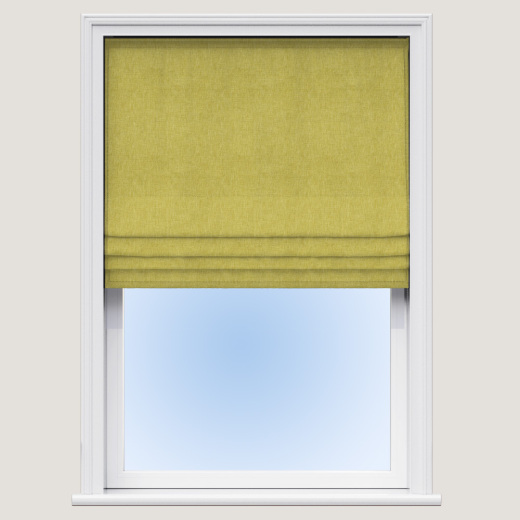Made To Measure Roman Blind Oslo Citron Made To Measure Roman Blind Oslo Citron