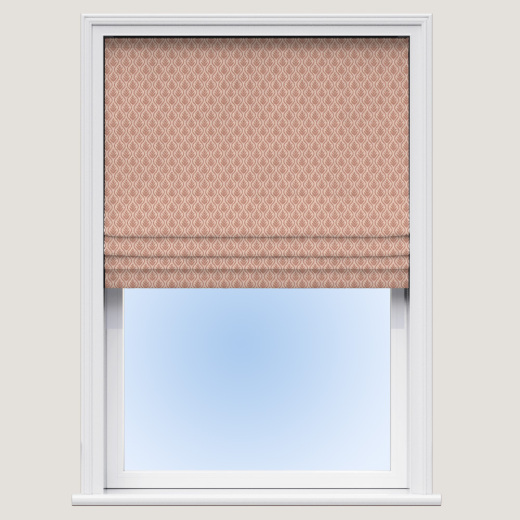 Made To Measure Roman Blind Plantation Blush