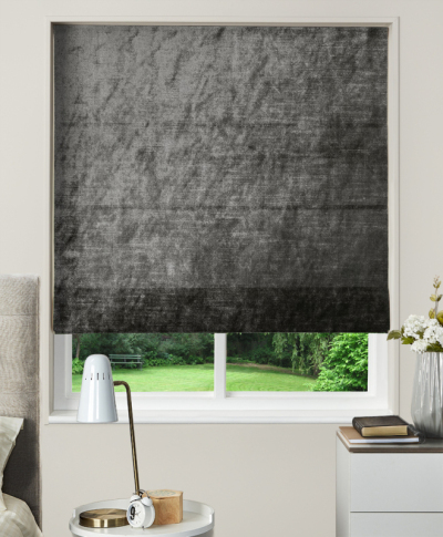 Made To Measure Roman Blinds Allure Charcoal