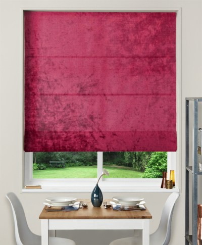Made To Measure Roman Blinds Allure Claret