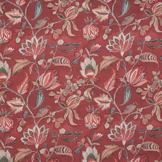 Azalea Cranberry Fabric