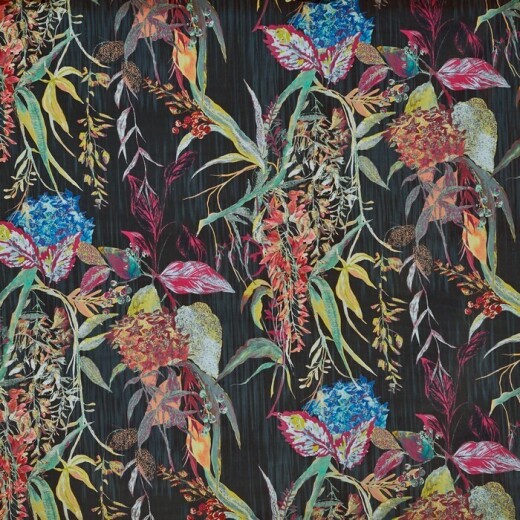 Botanist Ebony Fabric