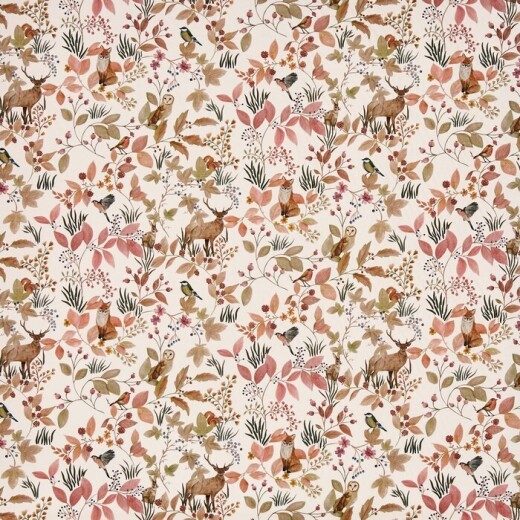 Hedgerow Woodrose Fabric