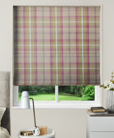 Made To Measure Roman Blind Balmoral Heather