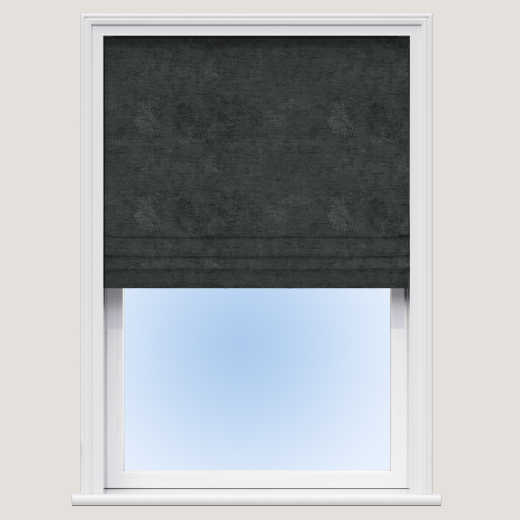 Made To Measure Roman Blind Chenille Coal