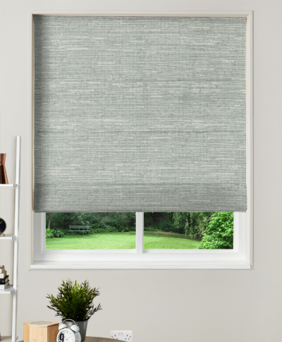 Made To Measure Roman Blind Derwent Silver