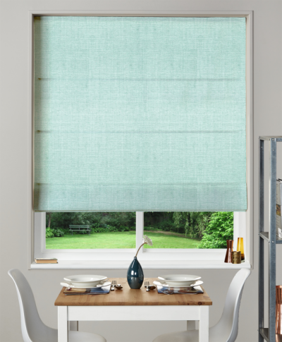 Made To Measure Roman Blind Henley Azure
