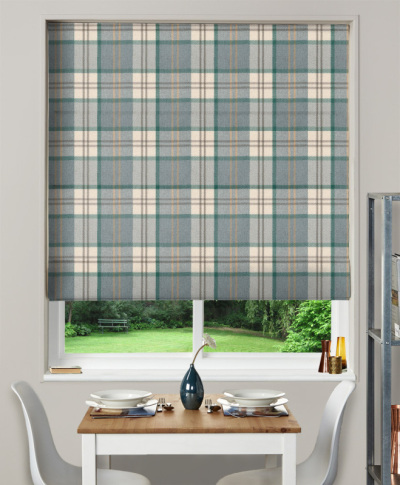 Made To Measure Roman Blind Leith Teal