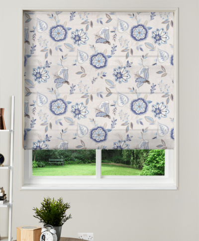 Made To Measure Roman Blind Octavia Denim