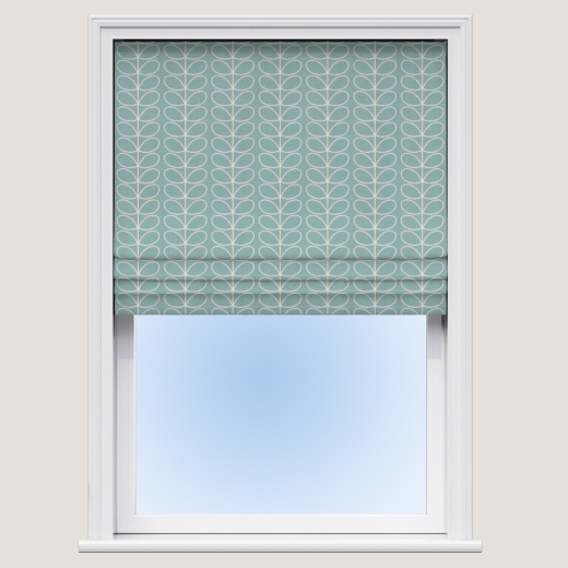 Roman Blind Orla Kiely Linear Stem Ziggurat