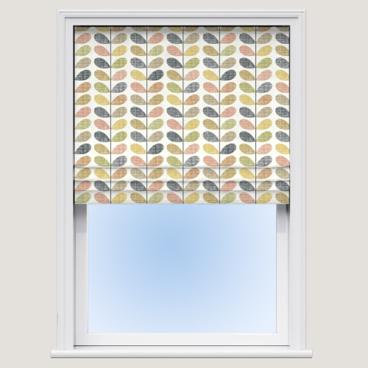 Roman Blind Orla Kiely Scribble Stem Multi