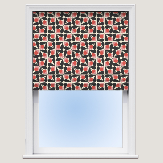 Roman Blind Orla Kiely Sycamore Seed Fuchsia Roman Blind Orla Kiely Sycamore Seed Fuchsia
