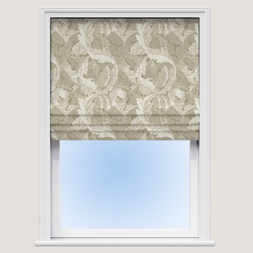 Made To Measure Roman Blinds Acanthus Jacquard Natural