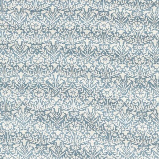 Made To Measure Roman Blinds Bellflowers Weave Mineral Blue