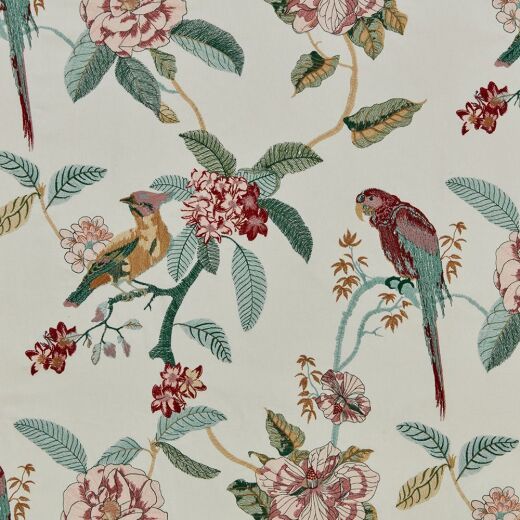 Made To Measure Roman Blinds Birds Of Paradise Damson