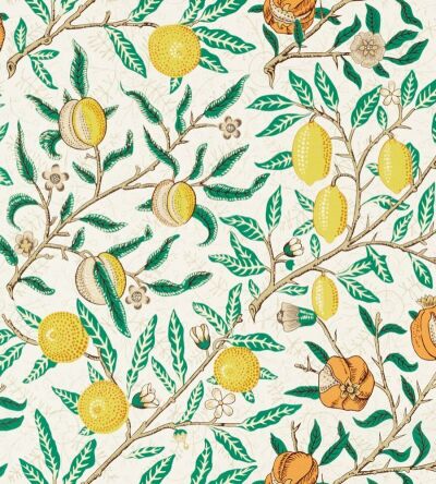 Made To Measure Roman Blinds Fruit Sap Green/Tangerine