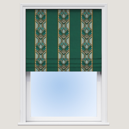 Made To Measure Roman Blinds Gatsby Emerald