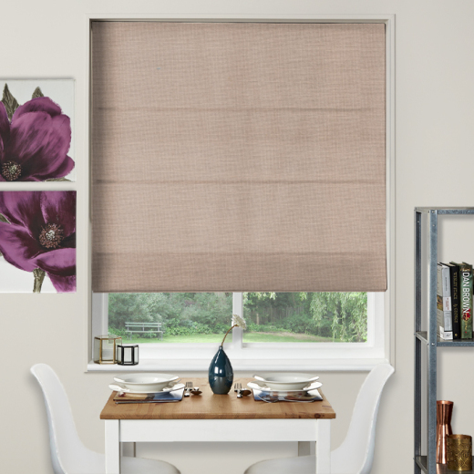 Made To Measure Roman Blinds Lisburn Linen Orchid