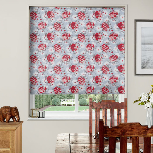 Made To Measure Roman Blind Rose Bloom Multi