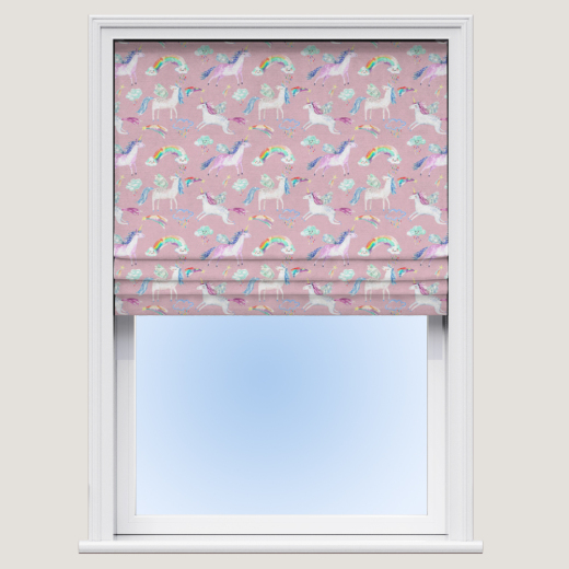 Roman Blinds Unicorn Dance Blossom Roman Blinds Unicorn Dance Blossom