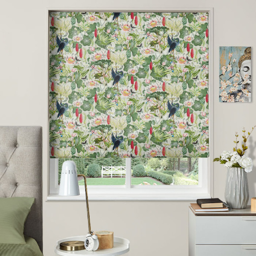 Made To Measure Roman Blinds Waterlily Dove