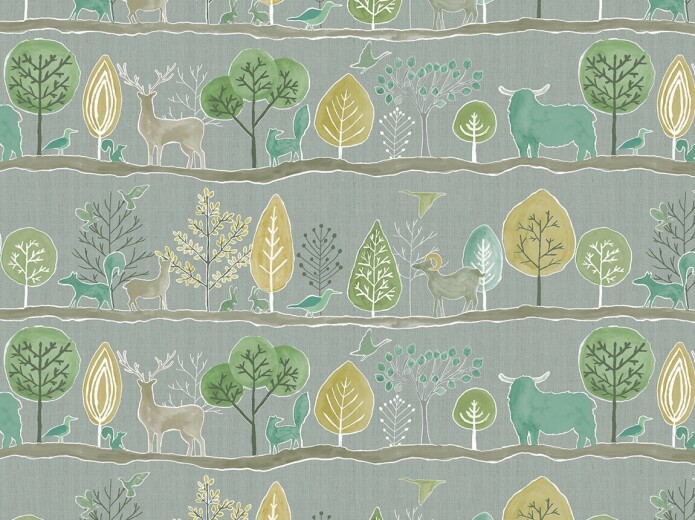 Ariundle Pine Fabric