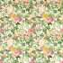 Bamboo & Bird Scallion Green/Fuchsia Fabric by Sanderson