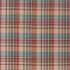 Bryndle Check Russet/Amber Fabric by Sanderson