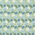 Chrysanthemum Outdoor Indigo/Bayleaf Fabric by Morris & Co