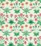 Daisy Strawberry Fields Fabric by Morris & Co