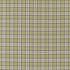 Fenton Check Caraway/Green Fabric by Sanderson