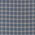 Fenton Check Indigo/Stone Fabric by Sanderson