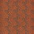 Marigold Navy/Burnt Orange Fabric by Morris & Co