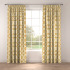 Curtains in Mito Ochre by Belfield Home