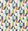 Neuvo Citrus Paprika Forest Fabric by Scion