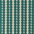 Segments Teal Fabric by iLiv