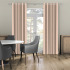 Curtains in Linear Leaf Blush