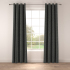 Made to measure curtains Boston Charcoal.