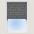 Alessia Velvet Espresso Roman Blind