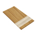 Oak Inspirewood Venetian Blind with Stone Tape Swatch