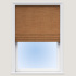 Made To Measure Roman Blind Dupion Faux Silk Cinnamon