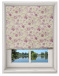 Made to Measure Roman Blind Genevieve Mulberry