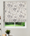 Made to Measure Roman Blind Octavia Natural