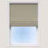 Shimmering Thread Latte Roman Blind