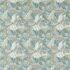 Acanthus Outdoor Mineral Blue/Linen Fabric by Morris & Co