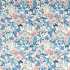 Bamboo & Bird China Blue/Lotus Pink Fabric by Sanderson