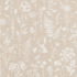 Blomma Sand Fabric by Bill Beaumont