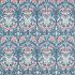 Bluebell Indigo/Rose Fabric by Morris & Co