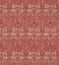 Brer Rabbit Red/Hemp Fabric by Morris & Co