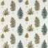 Fernery Embroidery Forest Green Fabric by Sanderson